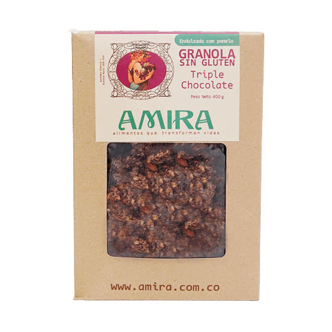 Granola sin gluten con triple chocolate 400 gr - MercaViva Medellín