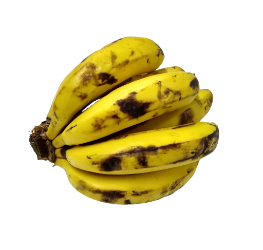 Banano criollo MUY maduro 1.2 kg (4 a 5 unidades)