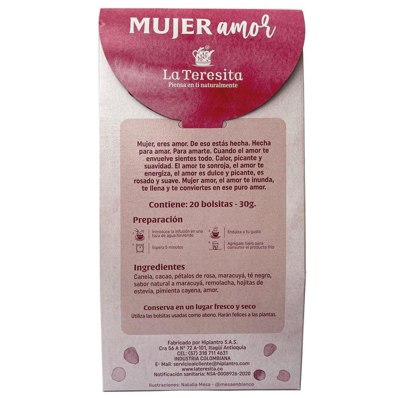 Infusión Amor Edición Especial Mujeres (20 unidades) - MercaViva Medellín